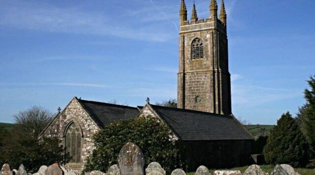 Another view of Stoke Climsland Church