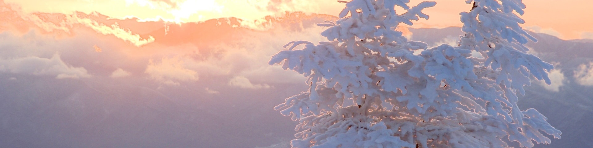 Nagano featuring snow and a sunset