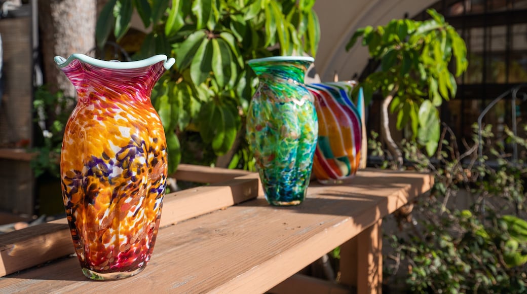 Spanish Village Art Center which includes outdoor art