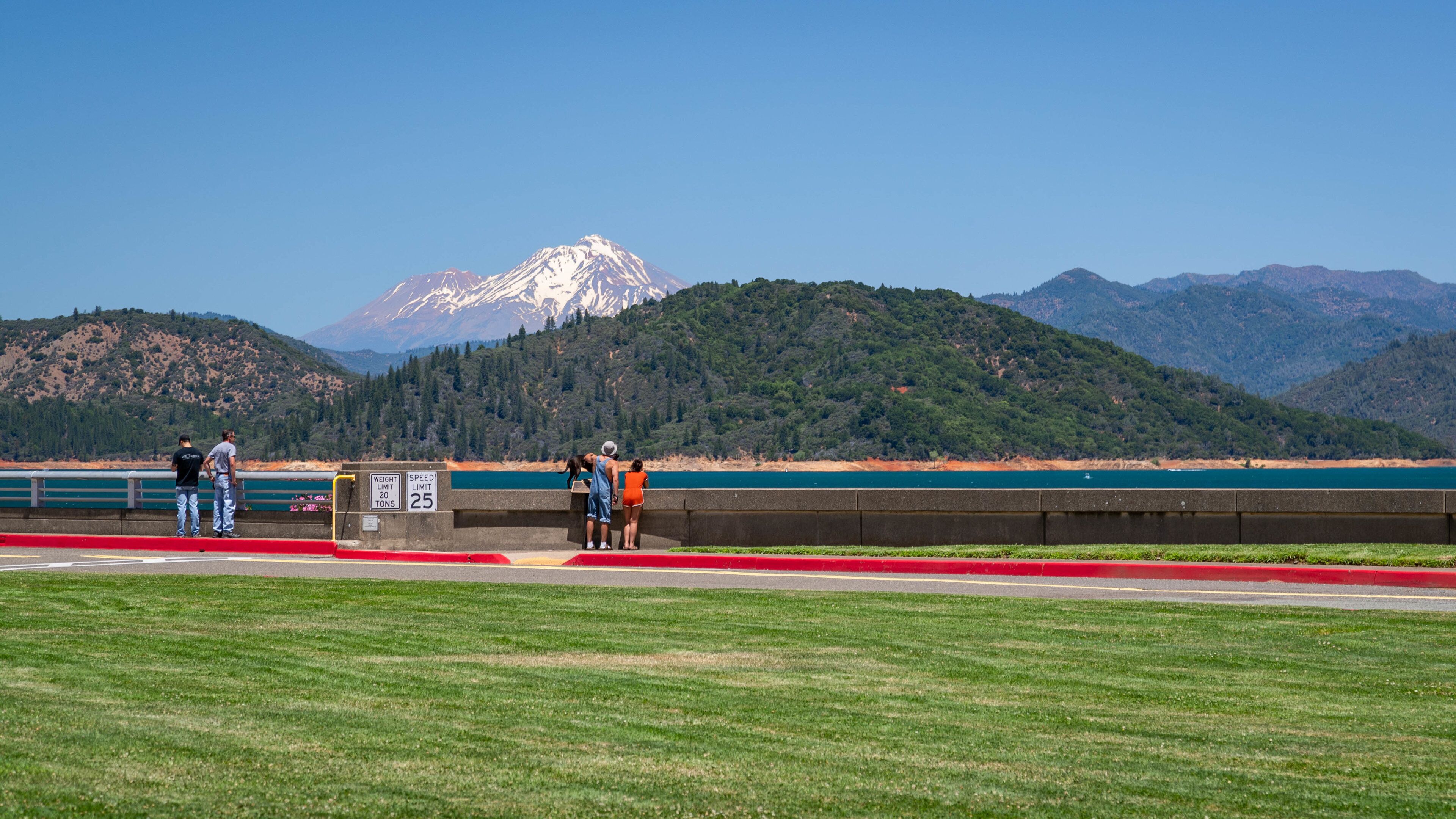 Shasta Dam which includes a park as well as a family