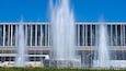 Hiroshima Peace Memorial Museum featuring a fountain