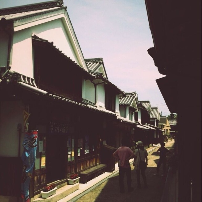 Retro town in Japan