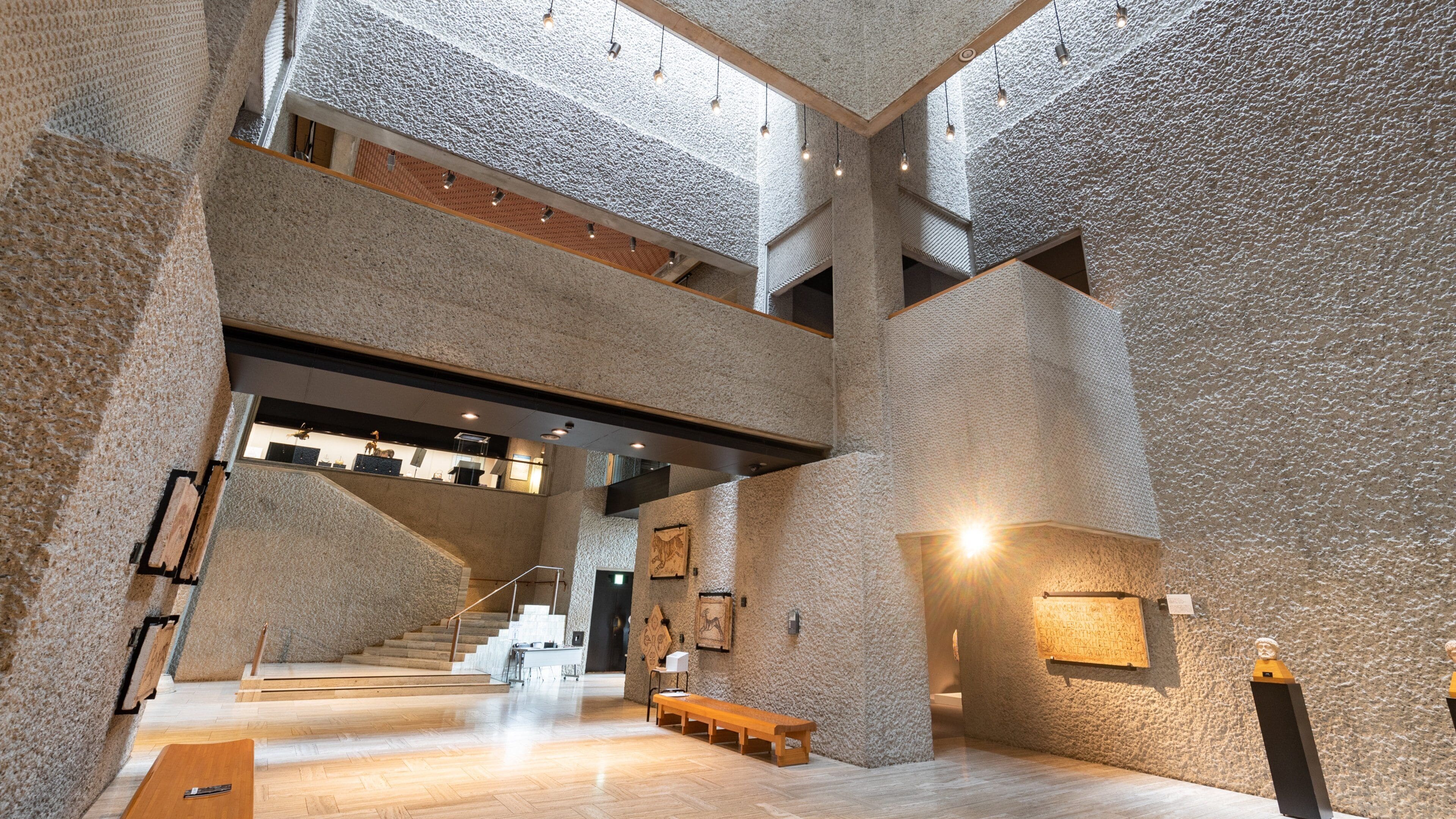 Okayama featuring interior views