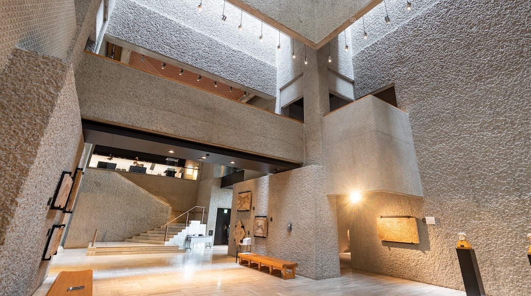 Okayama featuring interior views