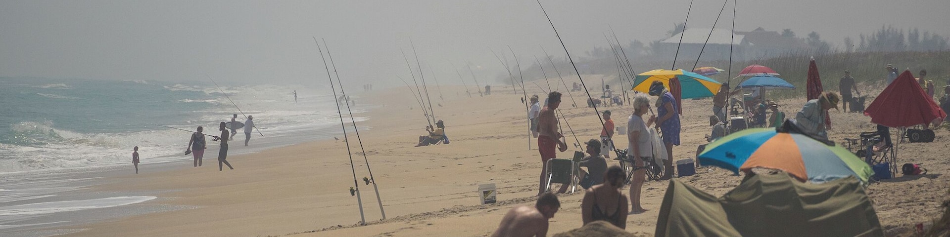 Just south of Sebastian Inlet State Park we found what we thought was a hidden beach. With only a few cars parked on the side of the road marking the small pathway to the beach, we expected to be almost alone.
We were surprised to see the beach dotted with locals out for their daily catch of fresh fish.
What a way to spend the day! Beautiful surprise.
#Florida #fishing #beach #sun #travel #vacation