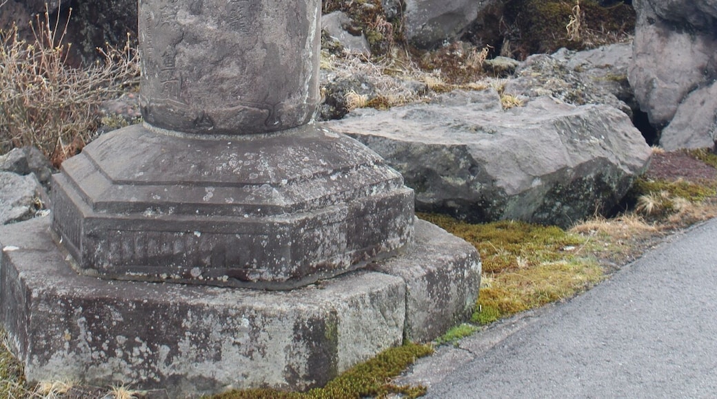 Great shots to be had as you wind through the magma park to the temple at the top.