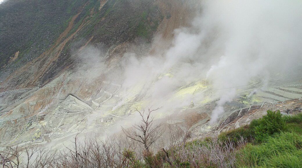 2018年7月的箱根大涌谷