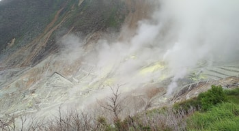 2018年7月的箱根大涌谷