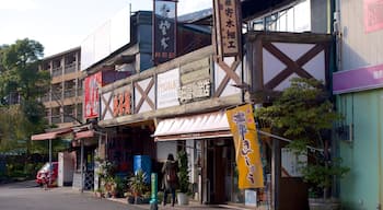 Gora que incluye señalización y escenas cotidianas