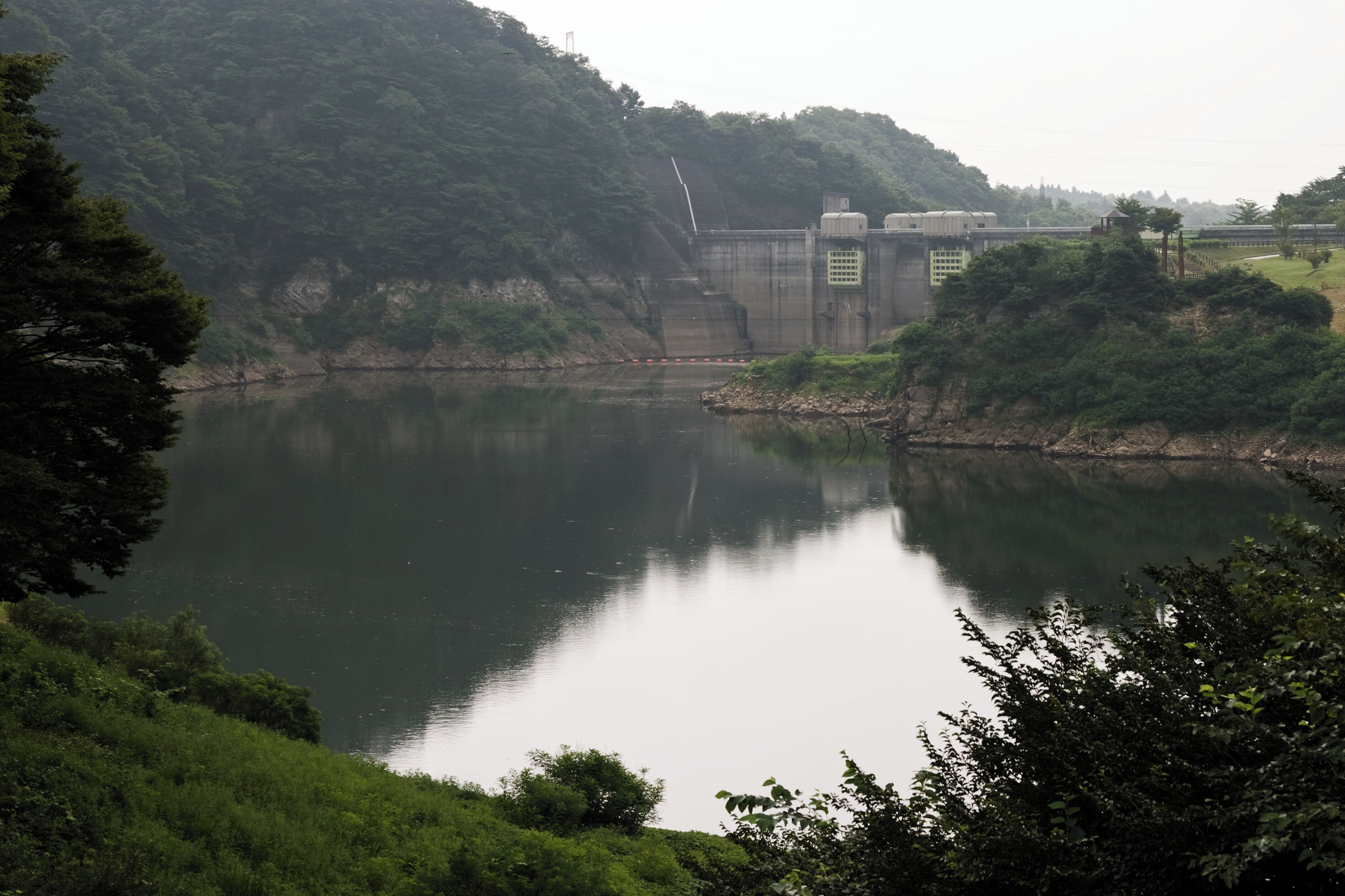 Shiobara-dam in Nasushiobara-shi, Tochigi, Japan.