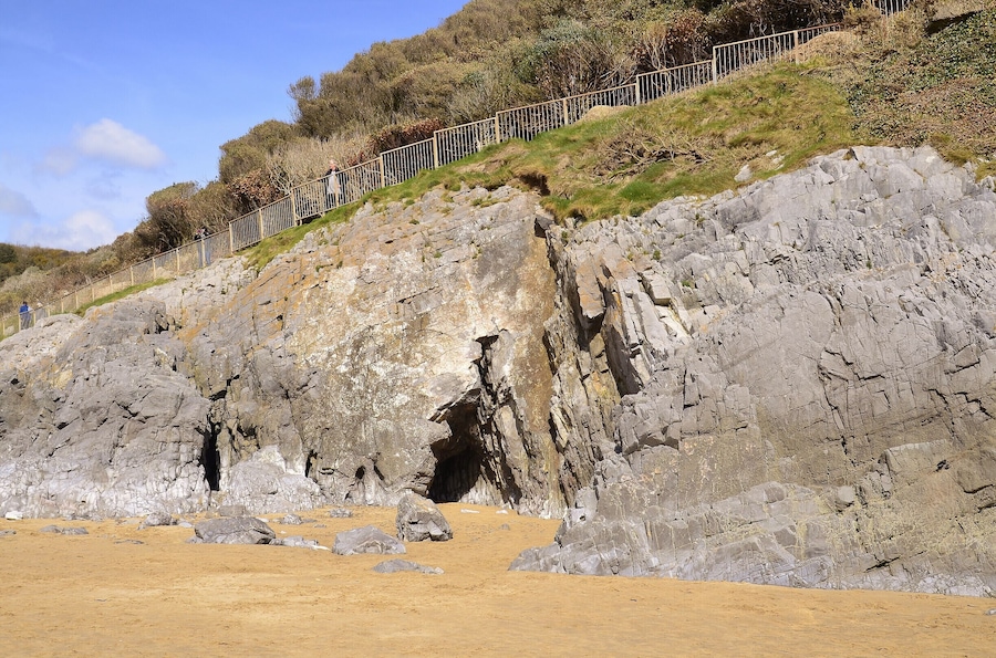 Caswell Bay, Swasea, West Wales. UK