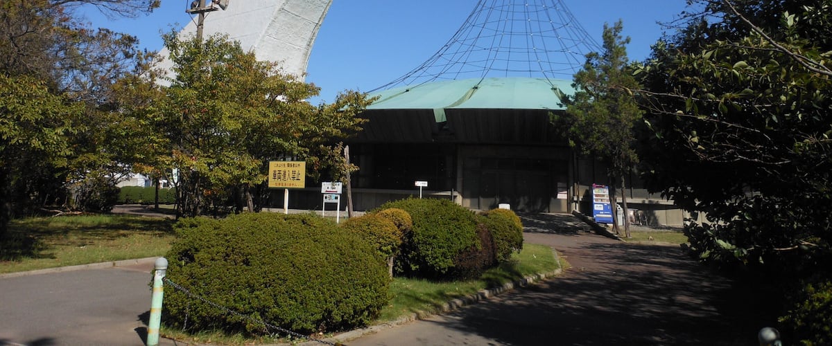 This is the Japan World Exposition Australia Memorial, which is in Yokkaichi port, Mie, Japan.