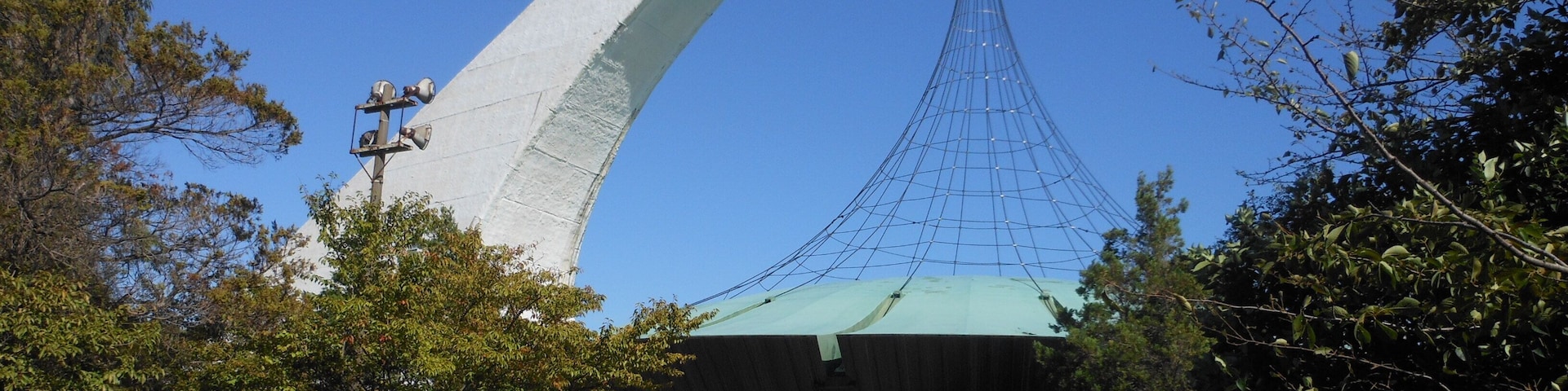 This is the Japan World Exposition Australia Memorial, which is in Yokkaichi port, Mie, Japan.