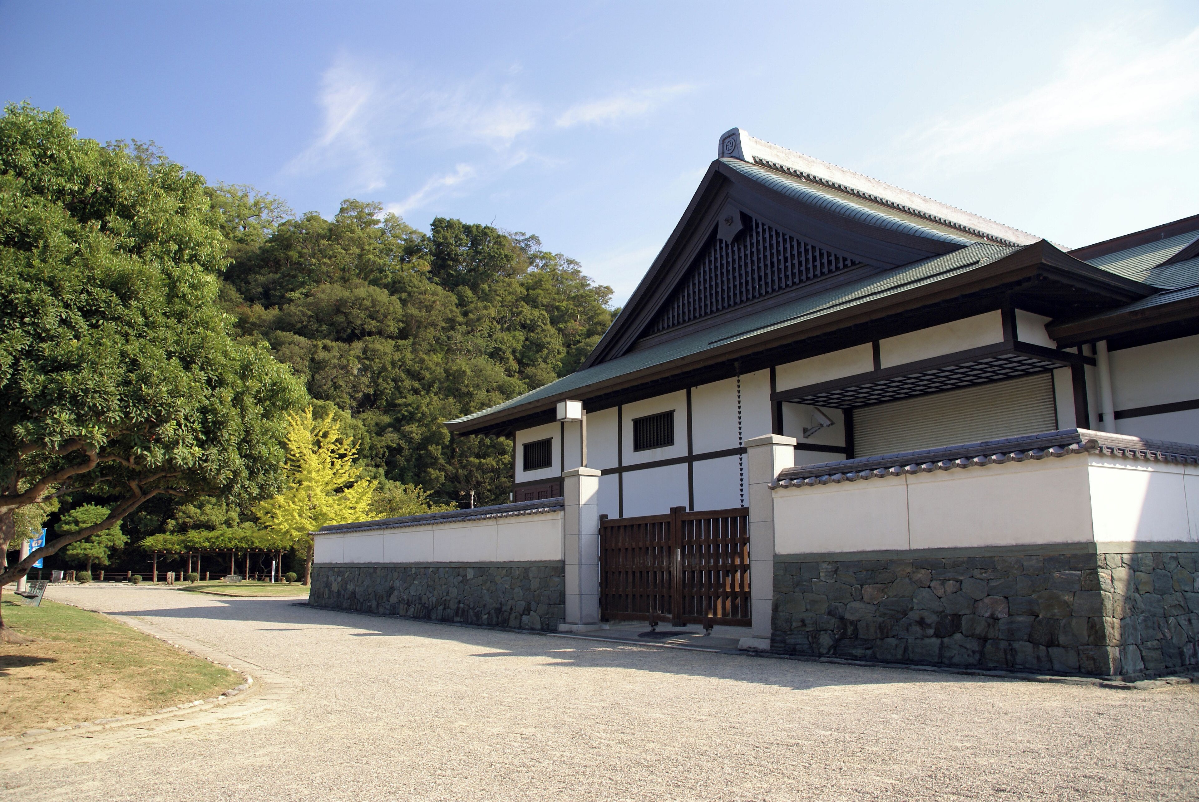 Tokushima Municipal Tokushima Castle Museum in Tokushima, Tokushima prefecture, Japan