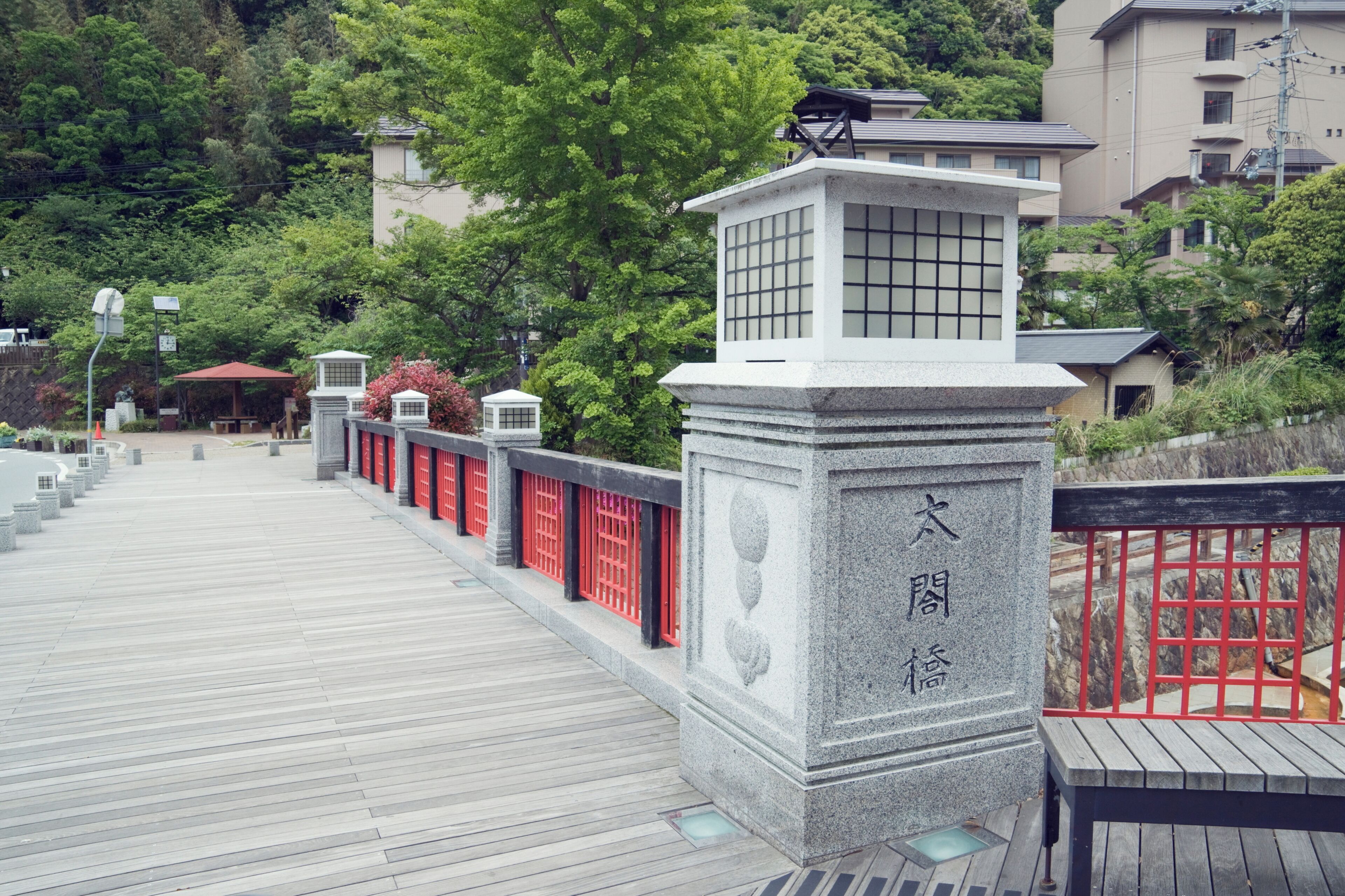 Old Bridge in Hot Springs Resort Area