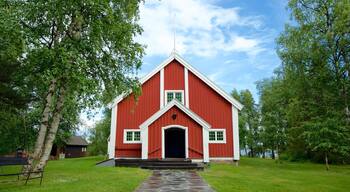 Kiruna showing religious aspects, heritage architecture and a church or cathedral