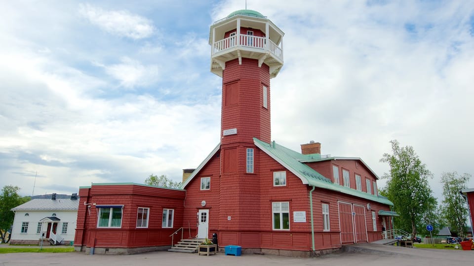 Kiruna which includes a house