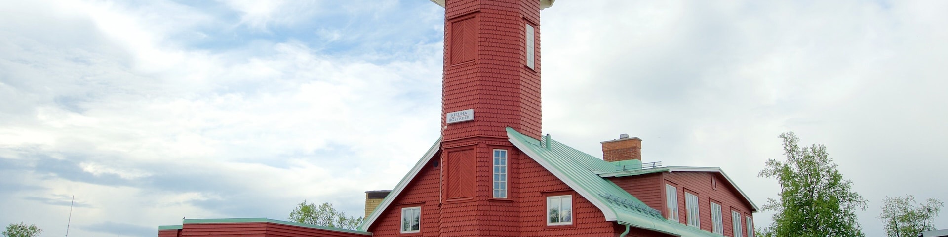 Kiruna which includes a house
