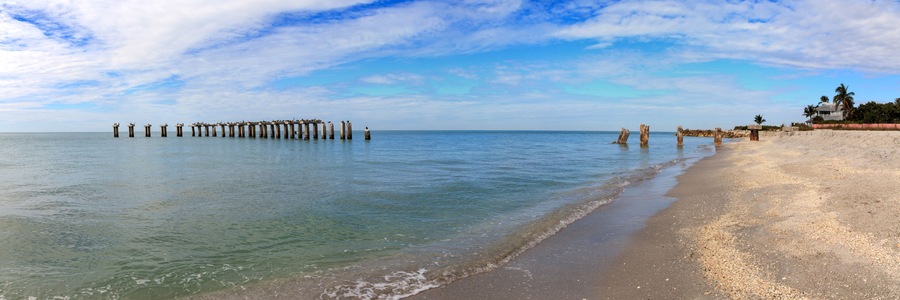 Old abandoned stone fishing pier called Bocahenge