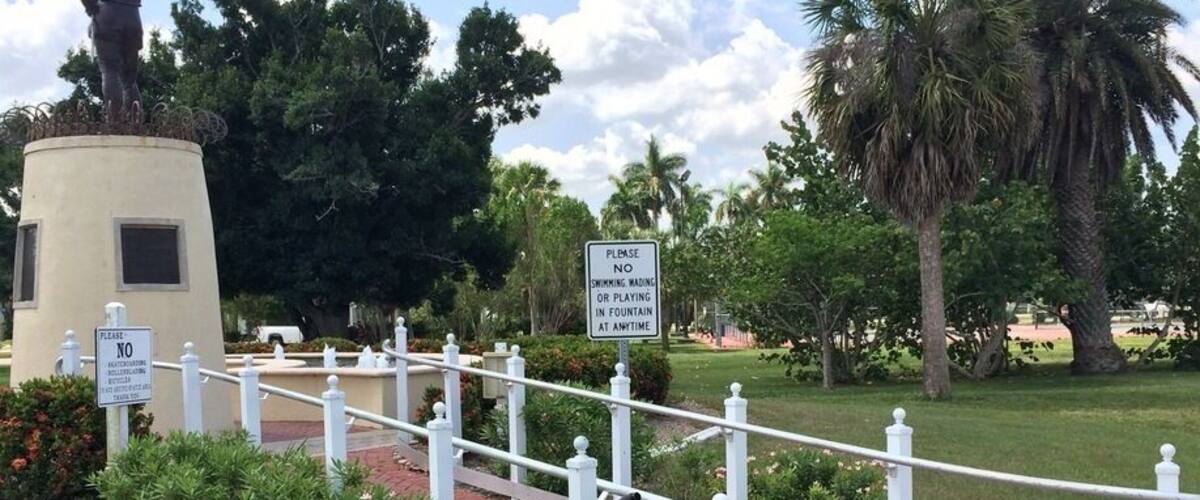 Ponce de Léon statue.