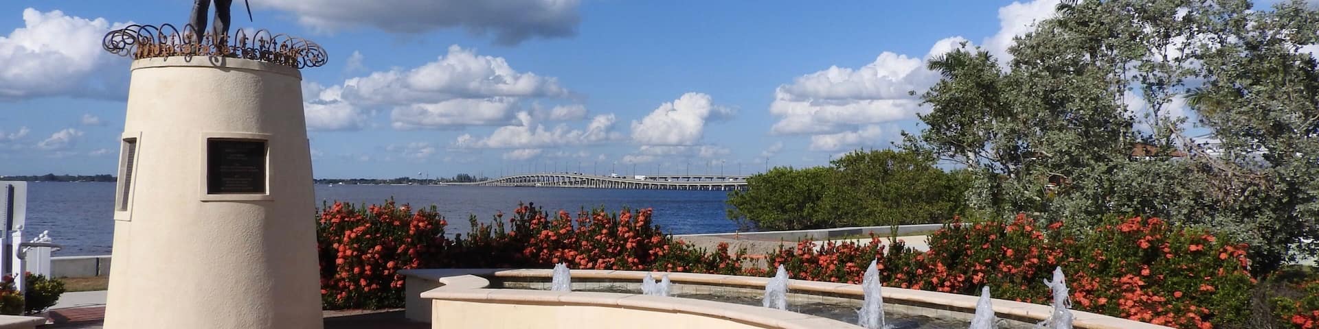 Statue of Juan Ponce de Leon (1460?-1521), who was a Spanish explorer and soldier who was the first European to set foot in Florida. He also established the oldest European settlement in Puerto Rico and discovered the Gulf Stream (a current in the Atlantic Ocean). Ponce de Leon was searching for the legendary fountain of youth and other riches.
#LikeALocal