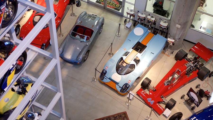 Barber Motorsports Park showing interior views