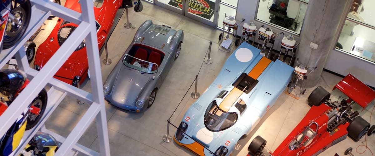 Barber Motorsports Park featuring interior views