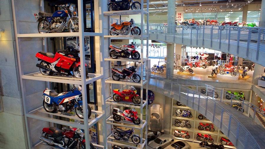 Barber Motorsports Park featuring interior views