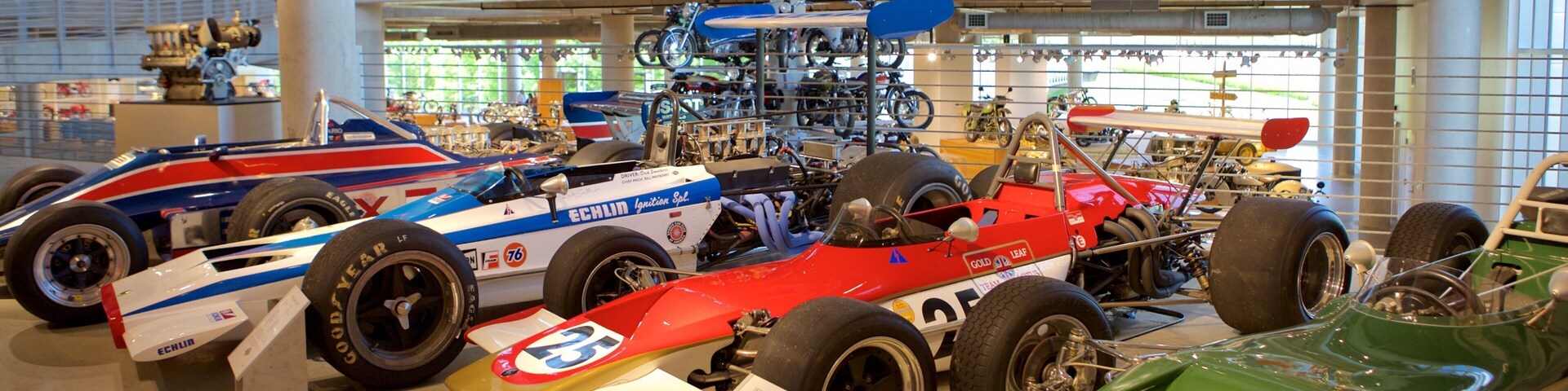 Barber Motorsports Park que inclui vistas internas