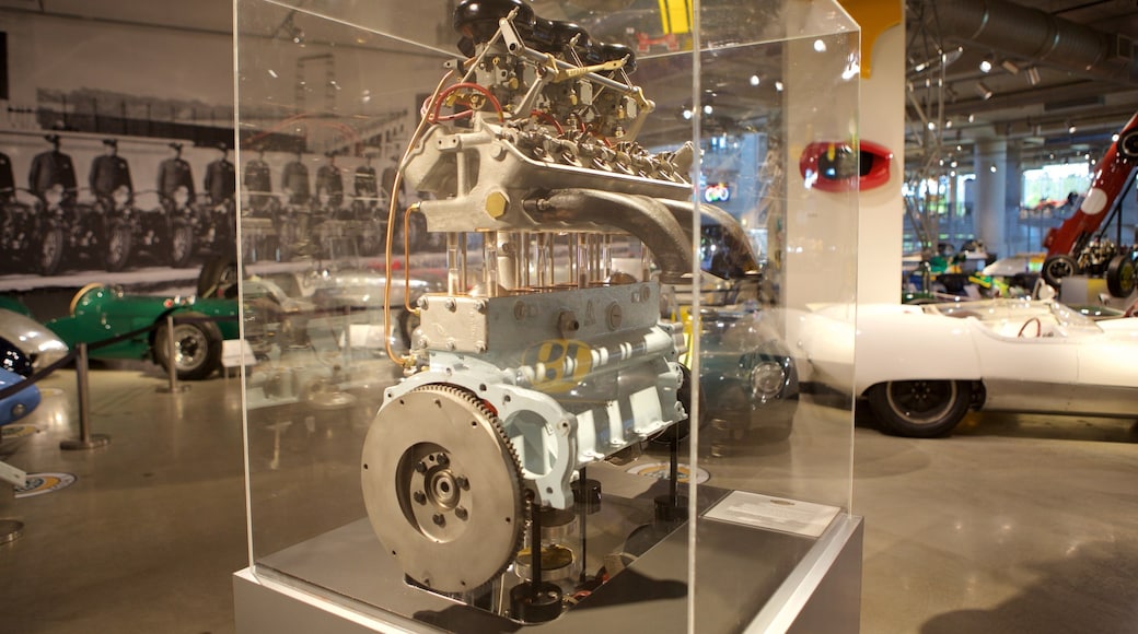 Barber Motorsports Park showing interior views