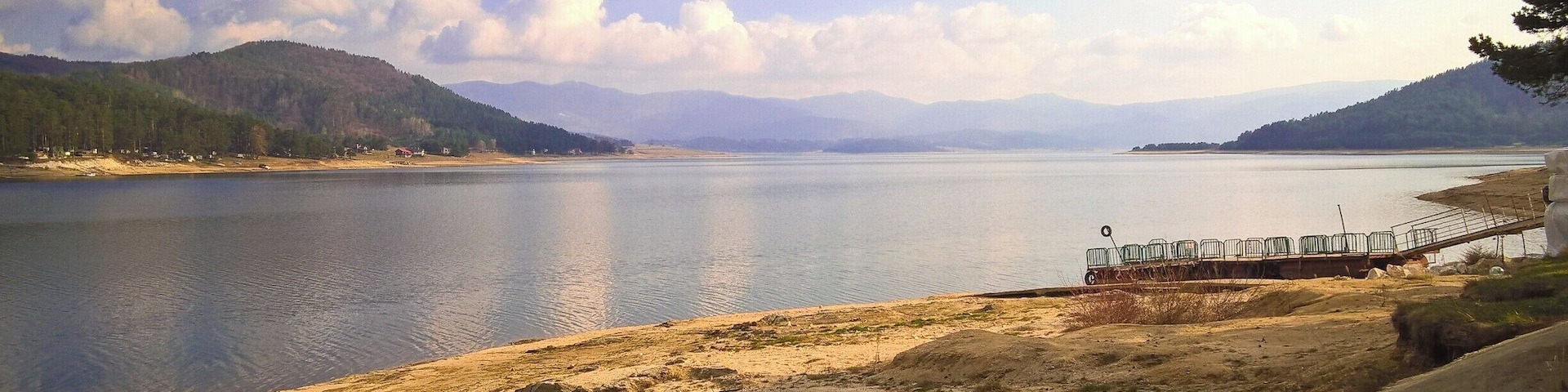 This is the artificial lake nearby Batak - great place to visit not only during summer, but in winter as well !