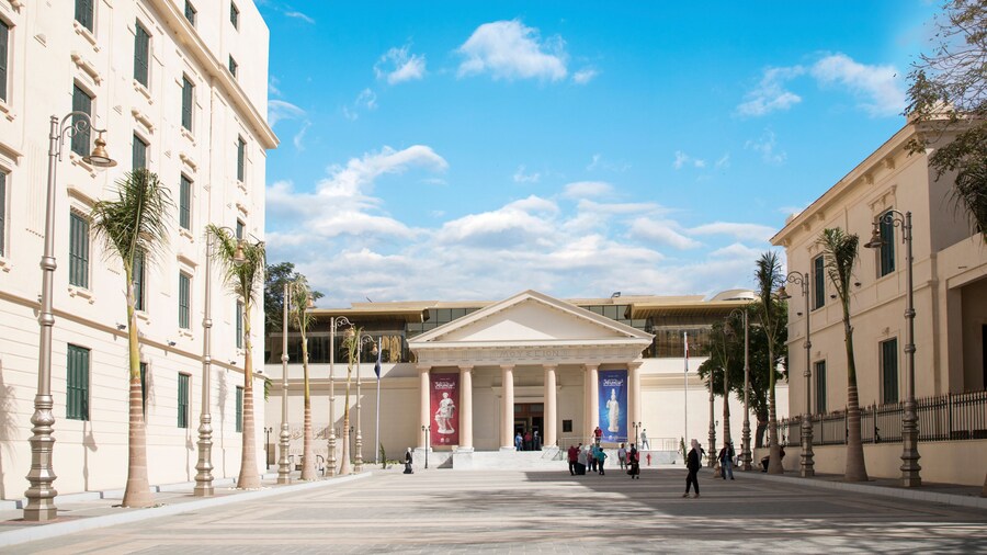View of the Graeco Roman Museum Alexandria n Alexandria, Egypt
