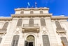 Facade of the Natinal museum in Alexandria, Egypt.