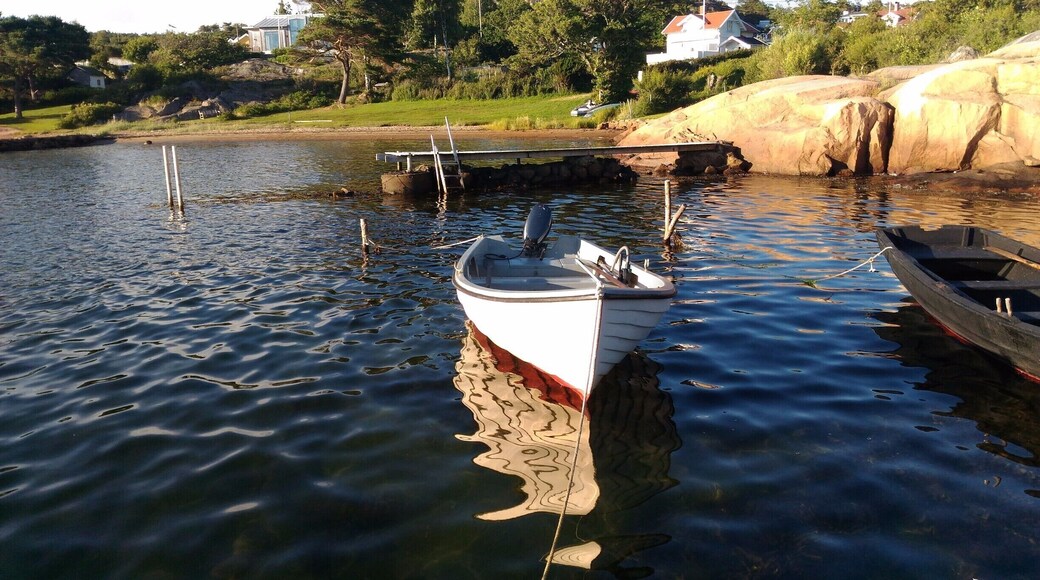 Sea boarder summer town. Perfect for swimming!