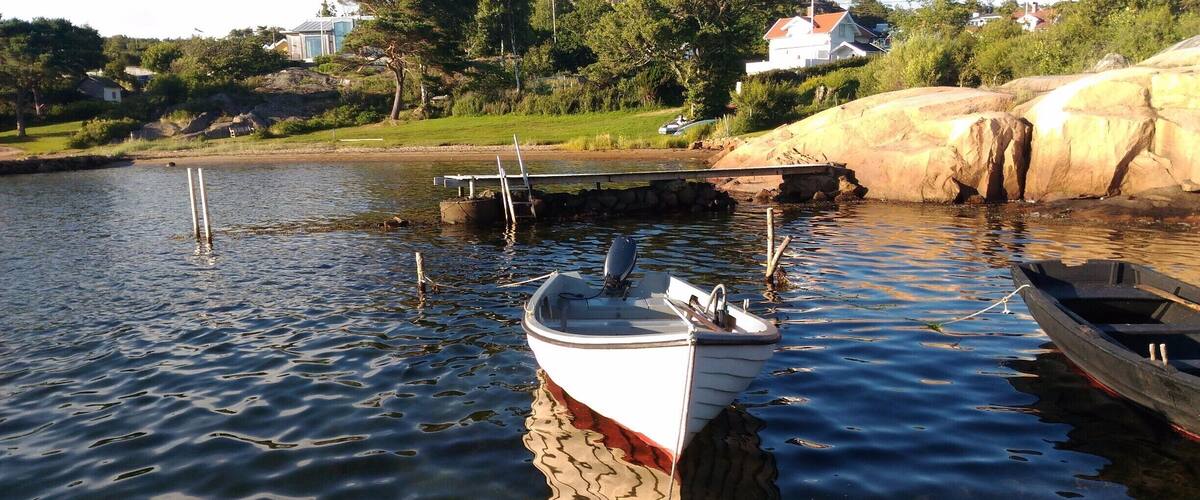 Sea boarder summer town. Perfect for swimming!