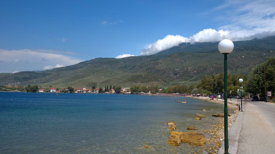 8/7/2020, Greece, city Kala nera, summer holidays