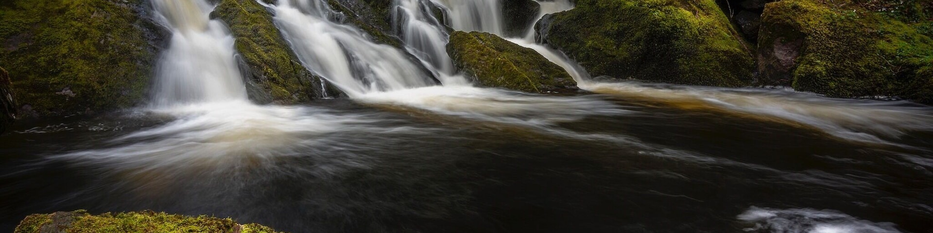 Took a wander along the Waterfall Walk in the Nature Reserve. Had to break out the tripod and camera for this view.