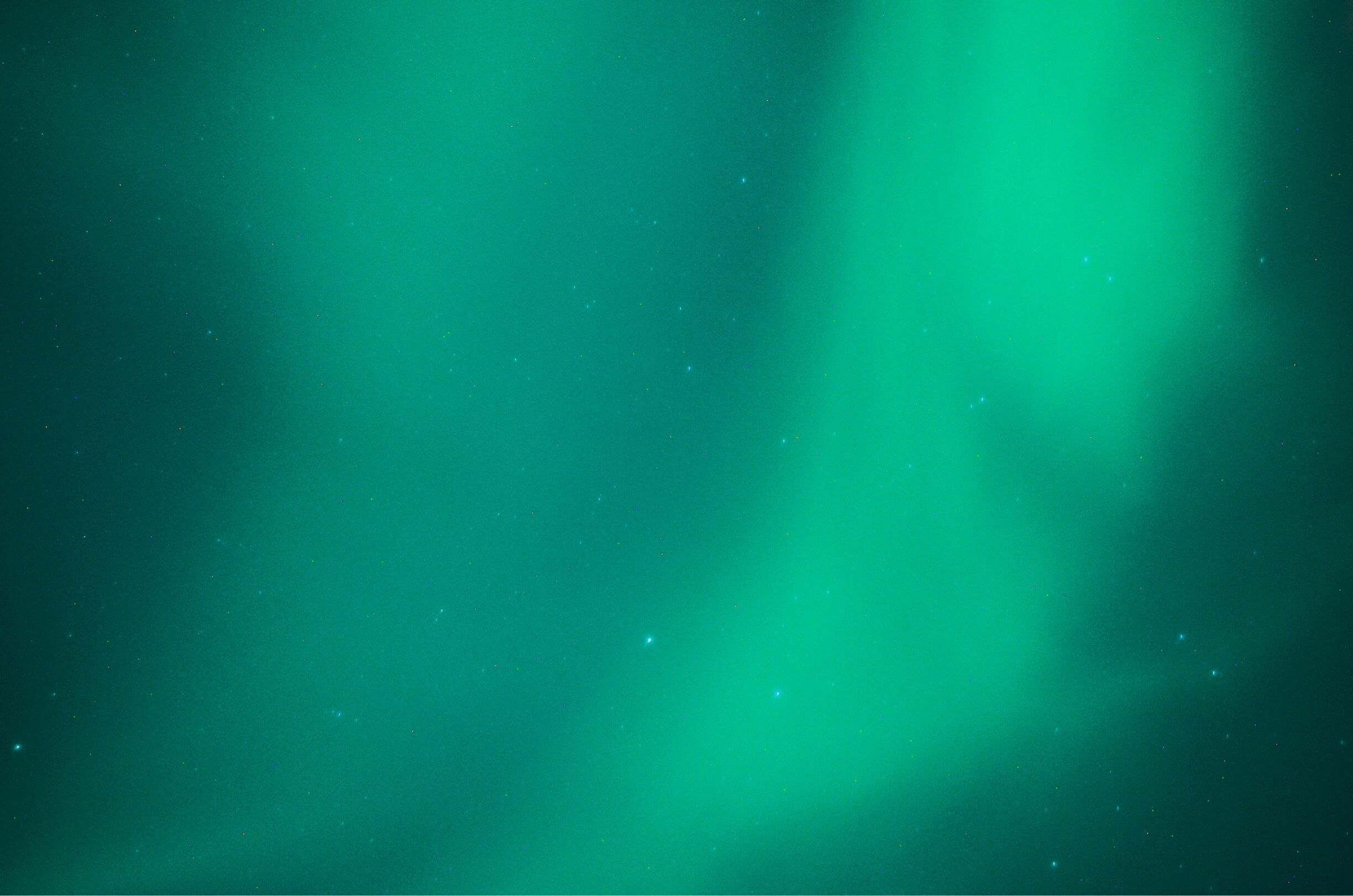 The northern lights.  