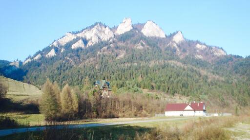 The highest point of a the middle Pieniny.