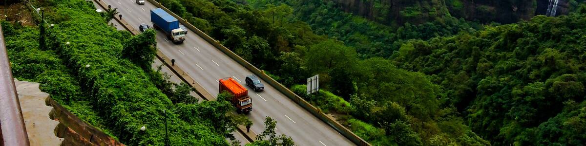 Mumbai Pune Expressway; Shutterstock ID 527269291
