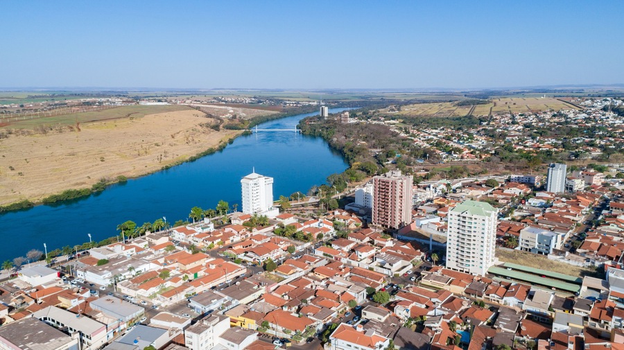 Itumbiara Aerial View