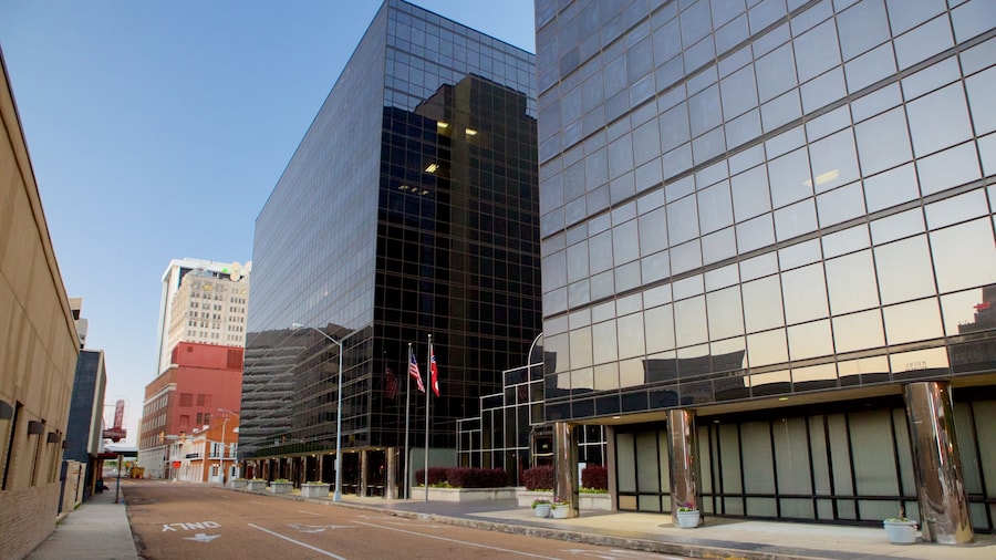 Russell C Davis Planetarium bevat moderne architectuur