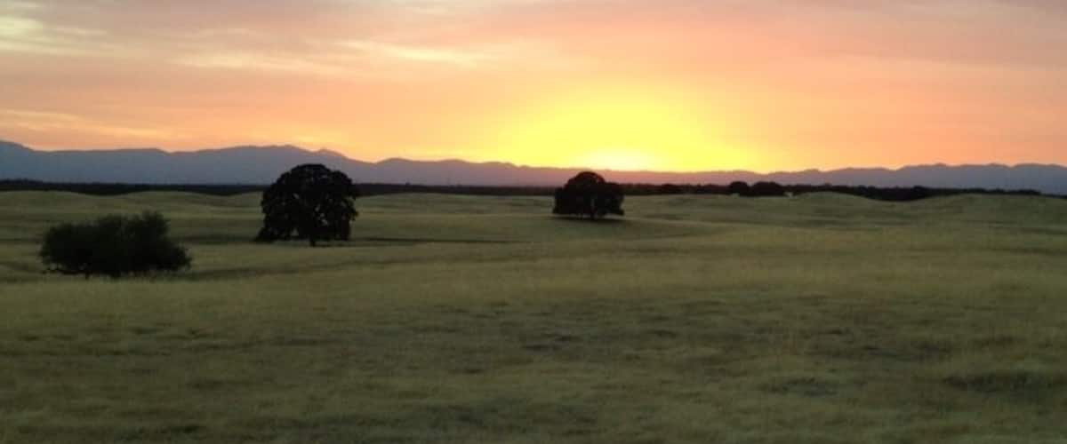 The farmlands out here make for good sunsets. #sunset #nature #pretty