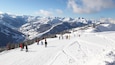 Saalbach-Hinterglemm Ski Resort which includes snow, snow skiing and mountains