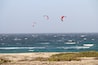 Kite surfing in Aruba.