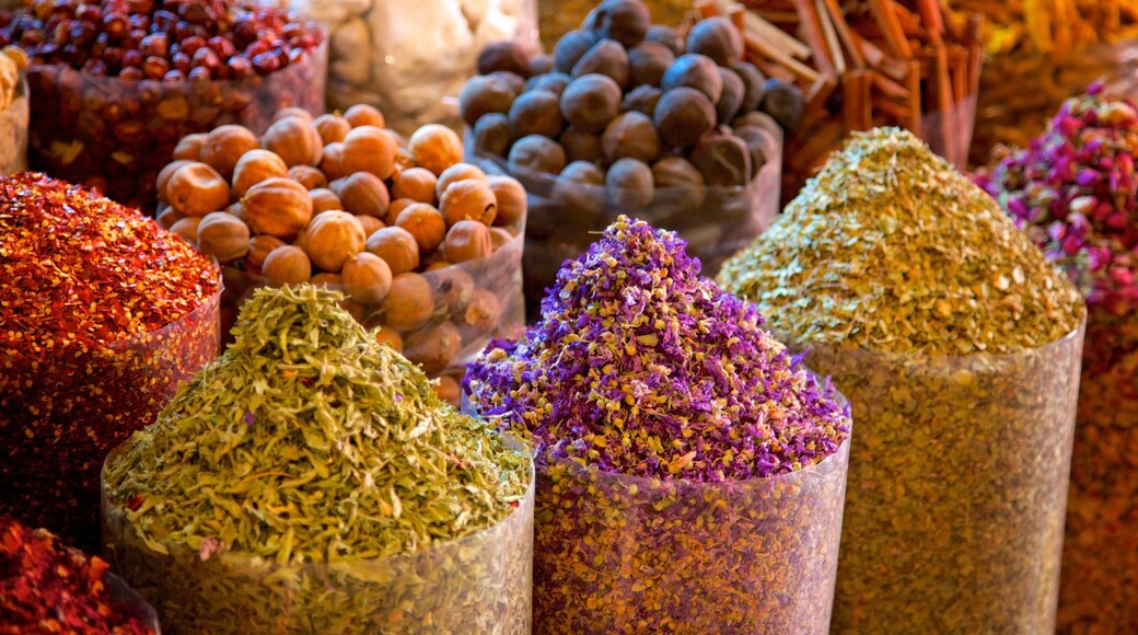 Spice Souk which includes markets and food