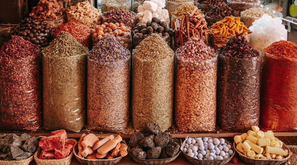 Spice Souk which includes markets and food
