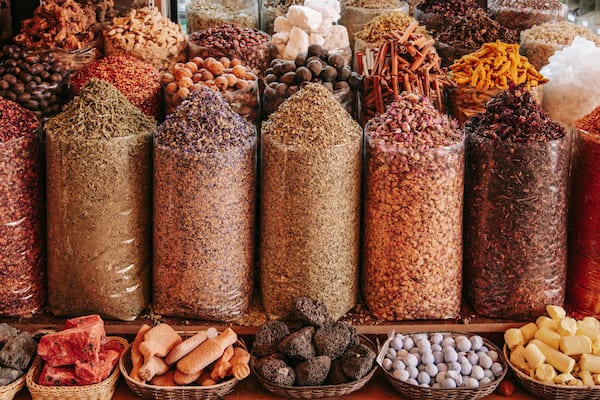 Spice Souk which includes markets and food