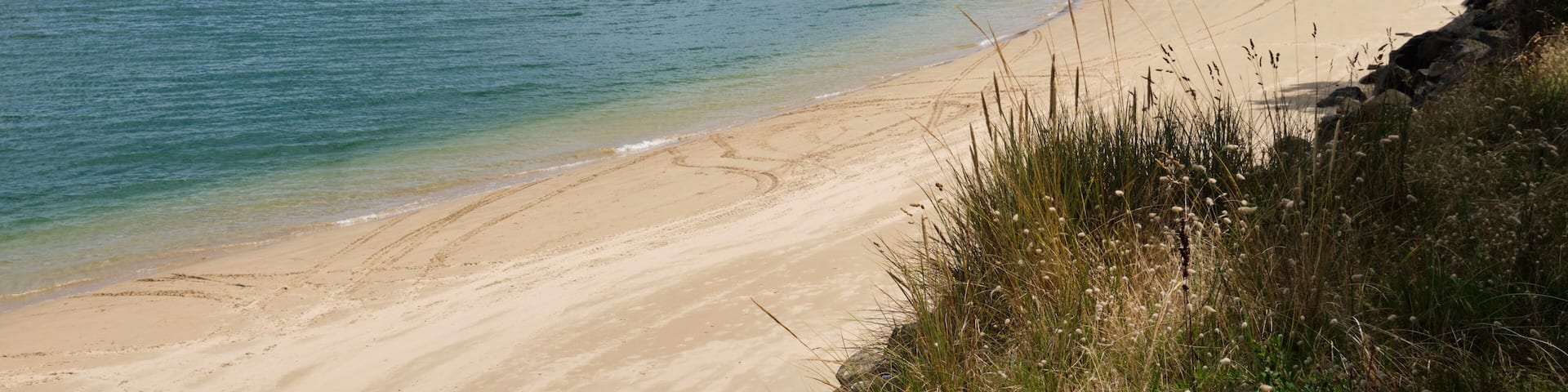 The beautiful sandy Town Beach is ideal for families with little kids - Inverloch, Victoria, Australia