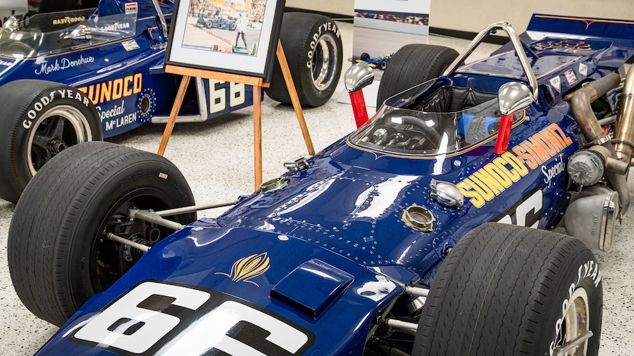 Indianapolis Motor Speedway Hall of Fame Museum featuring interior views